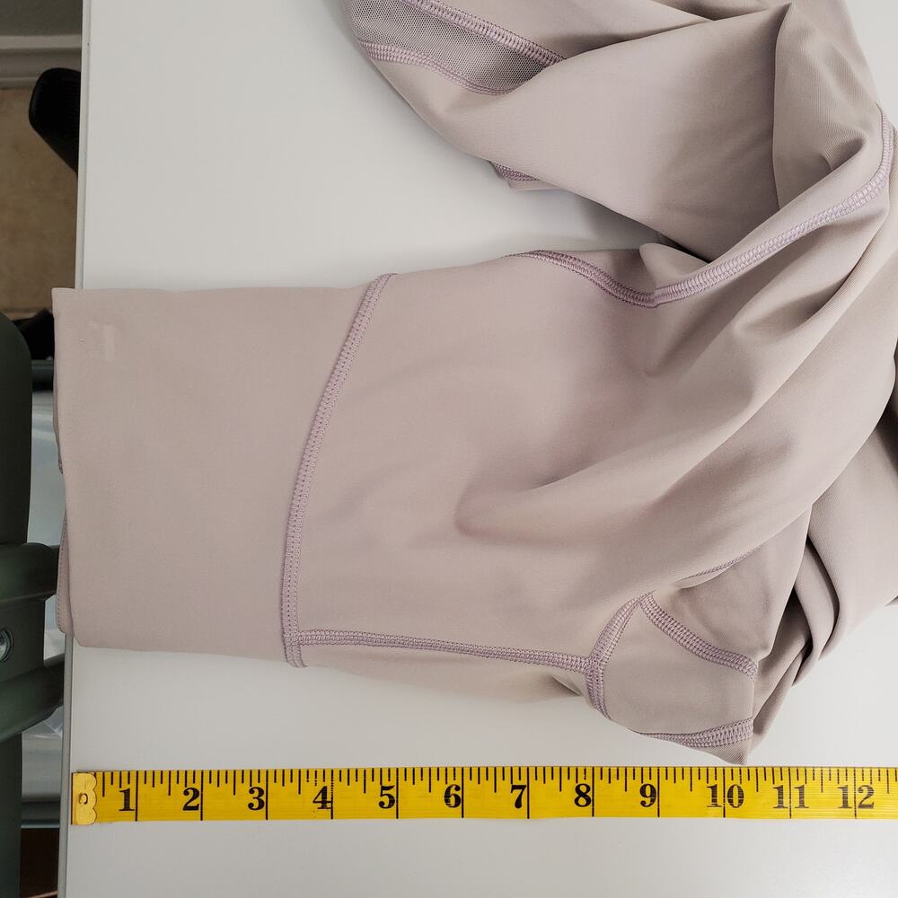 Lululemon Leggings Womens 2 Train Times 7/8 Dark Chrome Yoga Run Workout 25" - Picture 6 of 8
